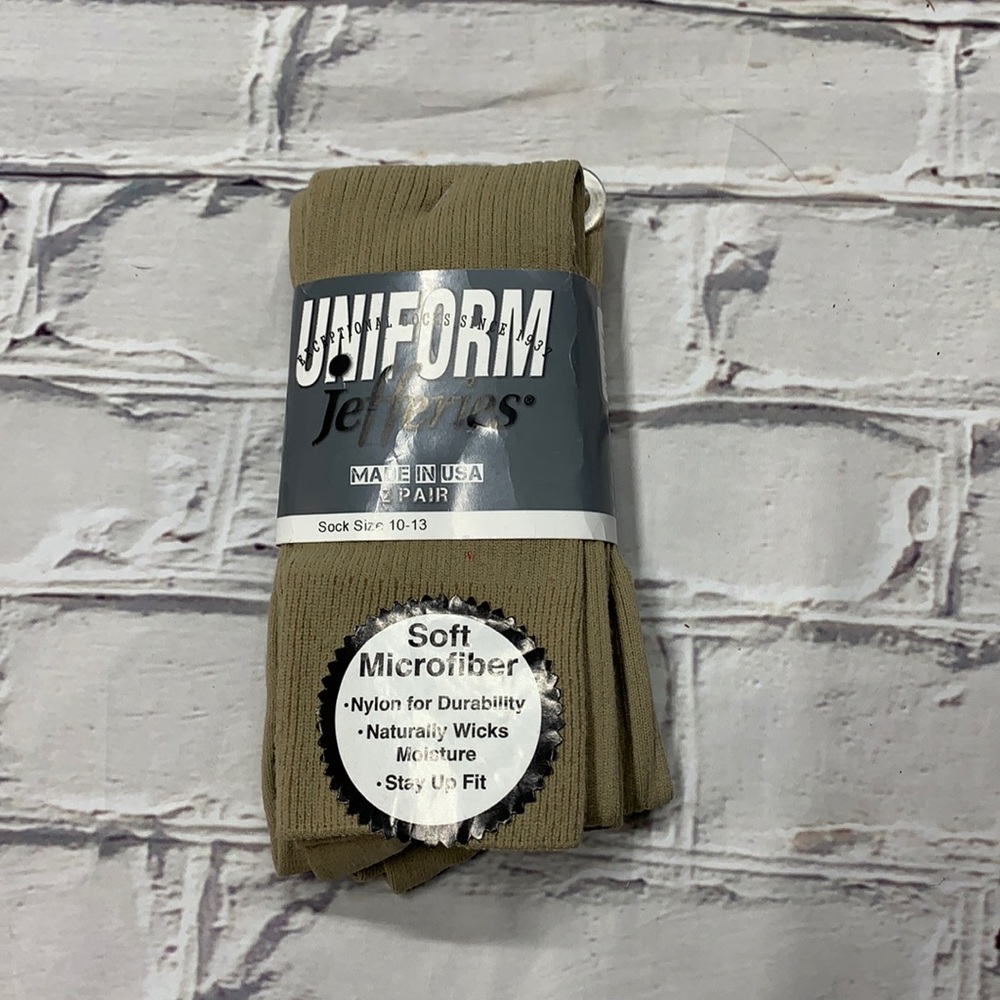 Unisex Uniform Socks 10-13 Two Pair